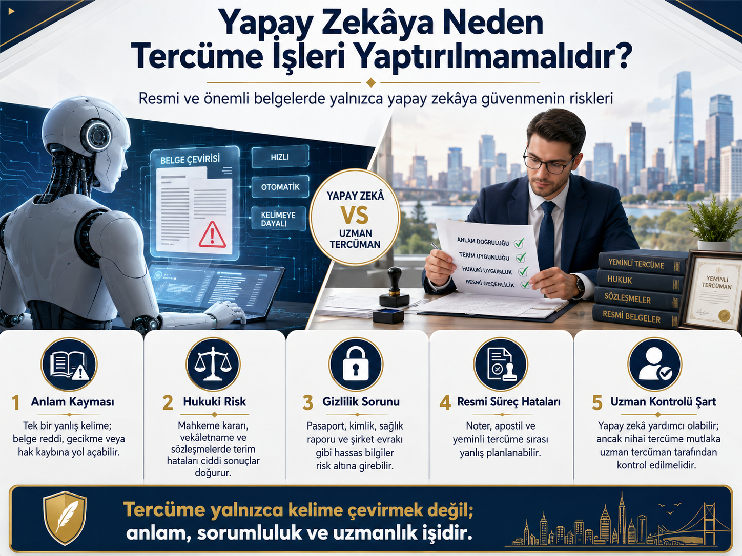 Yapay zekâya neden tercüme işleri yaptırılmamalıdır